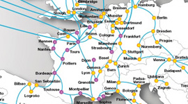 Cogent Network Map