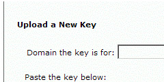 Click pe linkul de sub formular pentru a va intoarce la SSL/TLS Manager