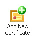 Click pe butonul Add New Certificate